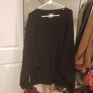 Killstar Bat wing rib sweater